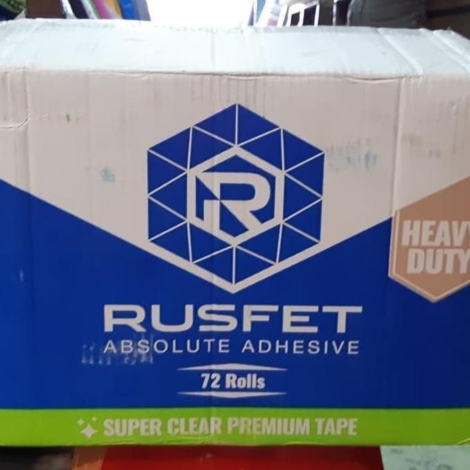 

LAKBAN RUSFET BENING / COKLAT 48MM /2INC X 100YARDS ASLI