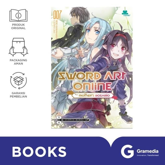 

New Gramedia Buku Sword Art Online 007 Mothers Rosario (Reki Kawahara)