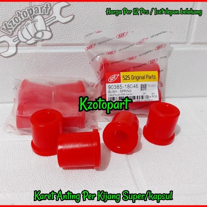Ready 1 Set Karet Anting Per Bosh Per Kijang Super Kijang Kapsul Grand Merah