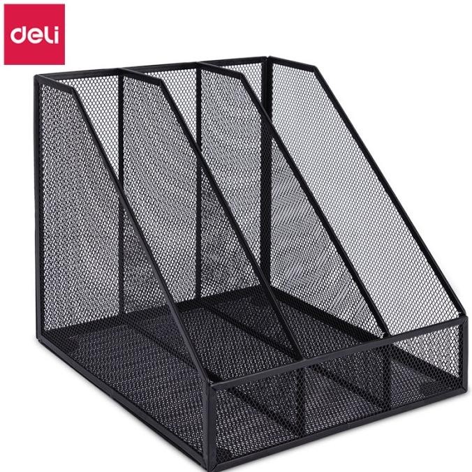 

Deli Triple File Organizer/ File Tray/ Box File/ Rak Buku 3Sekat 78985