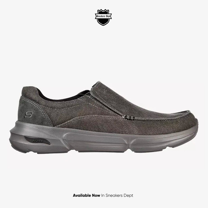 SKECHERS Sepatu Sneakers Pria ARCH FIT TALON MENIFEE 204612BLK ORI