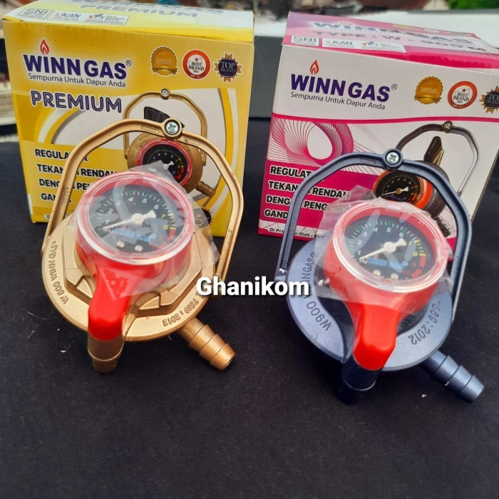 Regulator Double Lock Winn gas W 800 premium - winn gas W 800 - 900