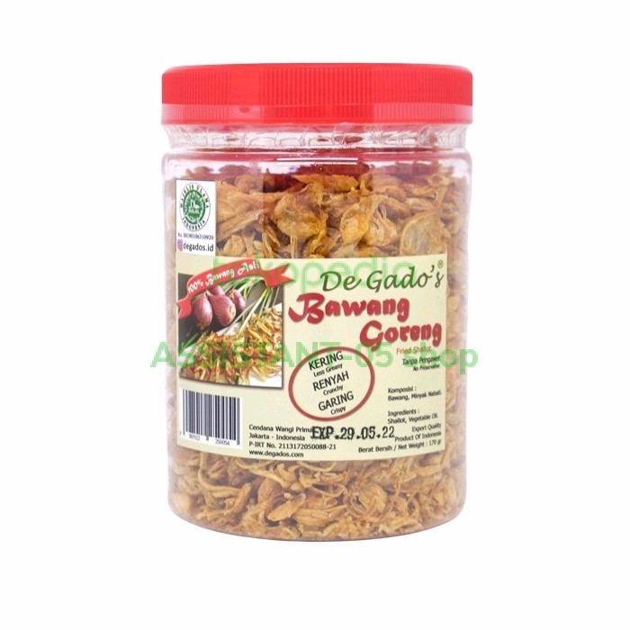 

DE GADO'S BAWANG GORENG 170GR