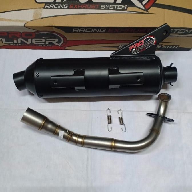 Knalpot Proliner Standart racing Genio 110 Fi Beat Fi 2020