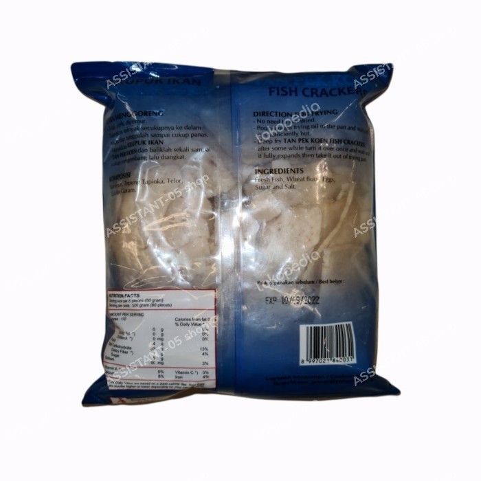 

KERUPUK IKAN FISH CRACKER MENTAH PACK