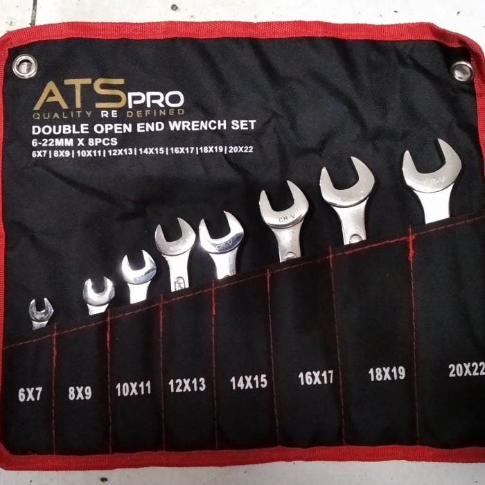 Kunci Pas Set 8 Pcs 6-22 Ats Pro