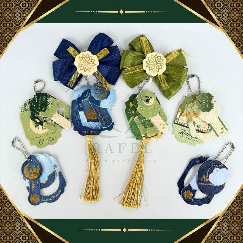 

5 Set Premium Thick Hang Tag Tebal Idul Fitri Lebaran