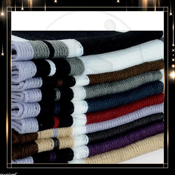 syal scarf pria bahan rajut import merah coklat putih abu hitam