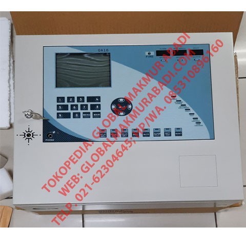 TERBARU HORING LIH QA16 QA-16 MASTER CONTROL PANEL ADDRESSABLE FIRE ALARM MCFA