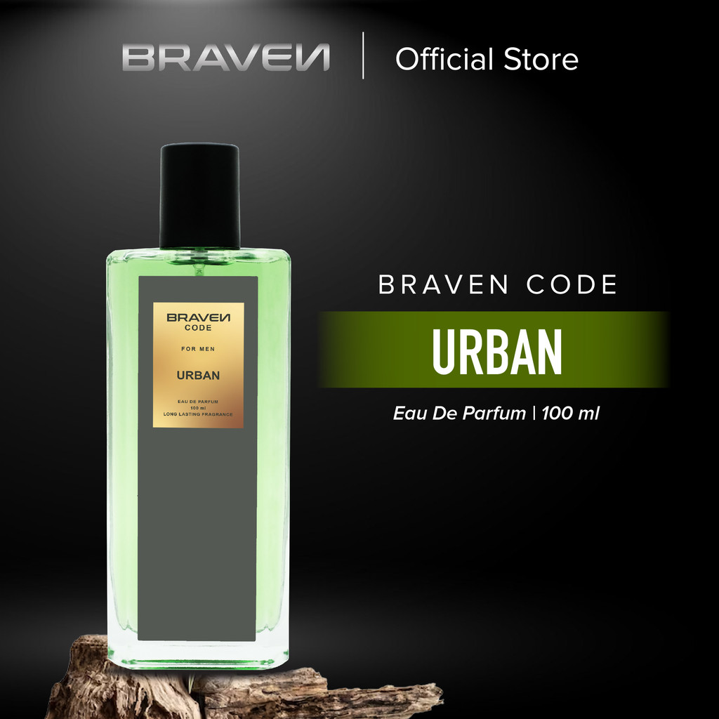 Braven Code Eau De Parfum Urban 100ml - Parfum Pria