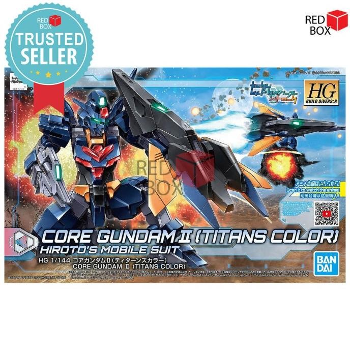 Hg Core Gundam Ii Titans Color Hgbd Hgbd:R Bandai Gunpla Build Divers Original Dan Terlaris