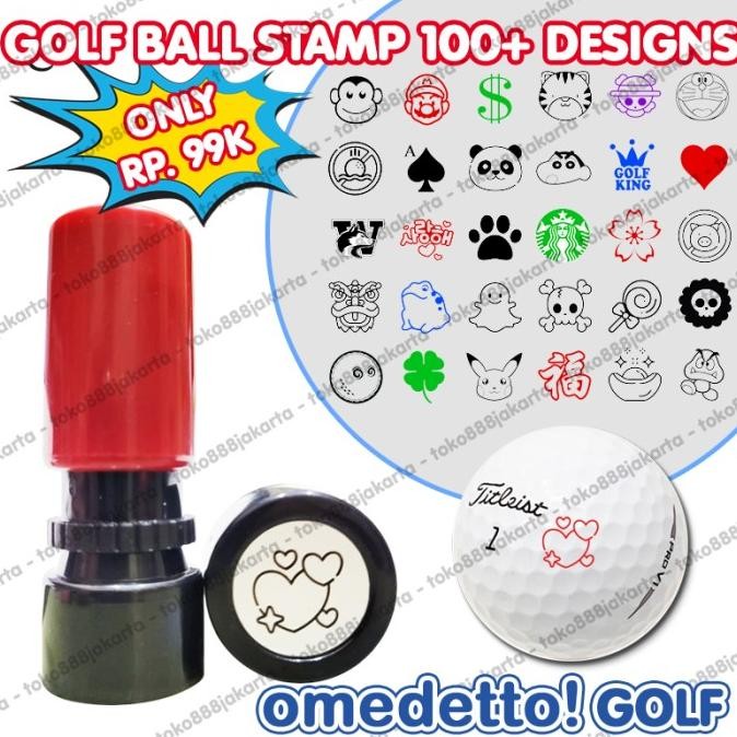 

Sale Golf Ball Stamp 100+ Designs Stempel Bola High Quality Omedetto 91-120