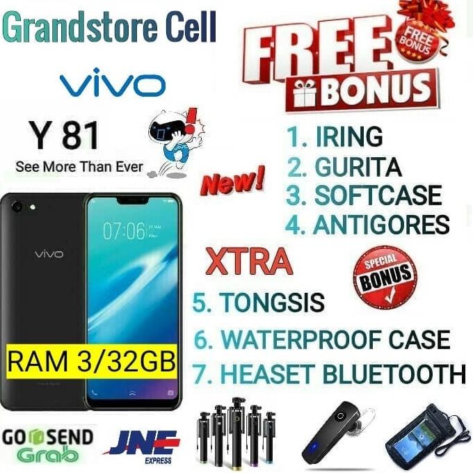Vivo Y81 Ram 3/16 Garansi Resmi Vivo Indonesia