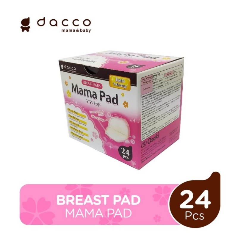 Hotss Dacco Mama Pad Breast Pad - 24 Pcs