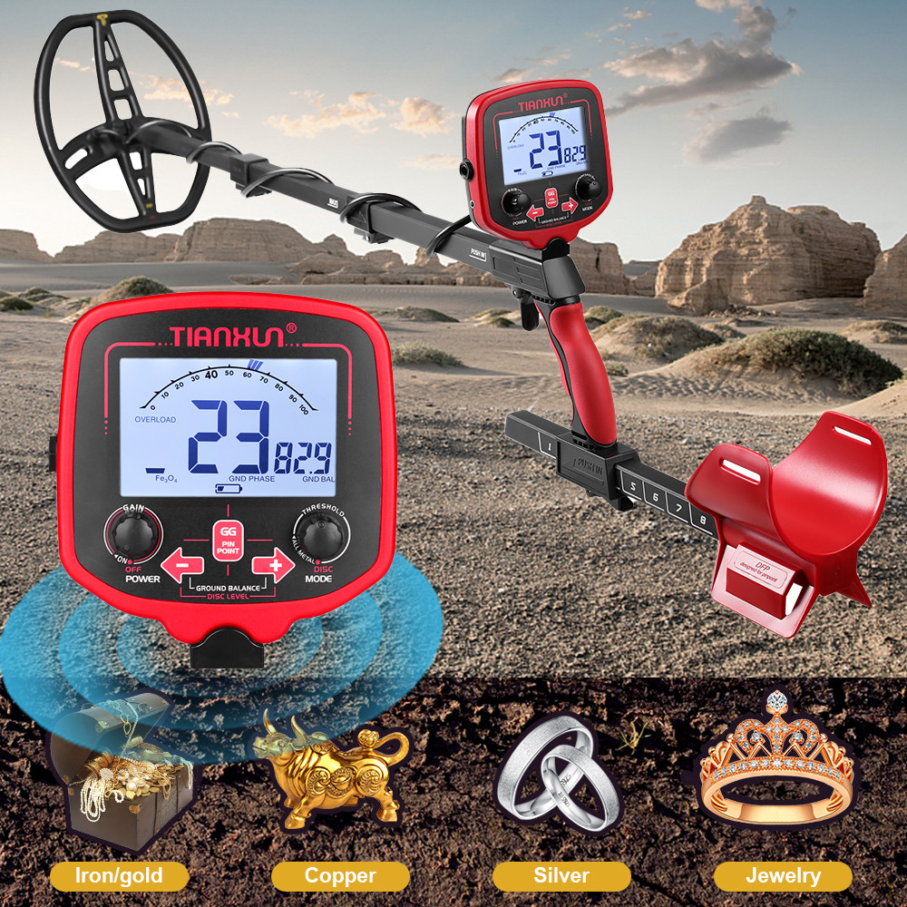 Metal Detector TX-850 PRO Gold Metal Detector High