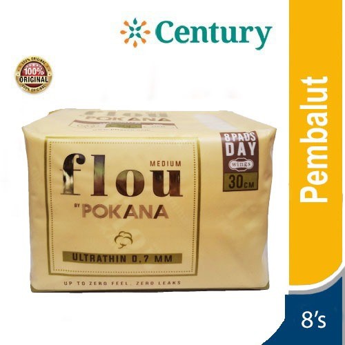 FLOU BY POKANA MEDIUM 8`S / PEMBALUT WANITA / PEMBALUT TIPIS