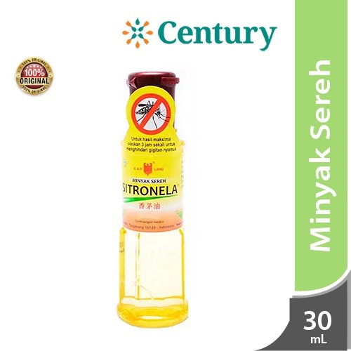 Minyak Sereh Sitronela Cap Lang 30Ml / Gigitan Nyamuk / Minyak Telon