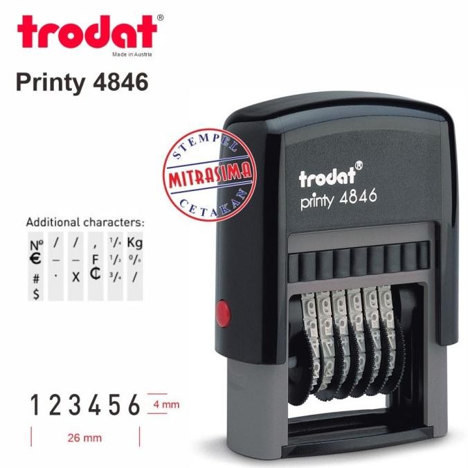 

Sale Stempel Trodat 4846 ( Stempel Nomor 6 Digit )