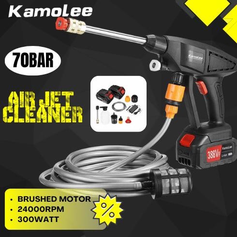 Kamolee-Jet Cleaner-Cordless Portable Multifungsi/Mesin Cuci Mobil