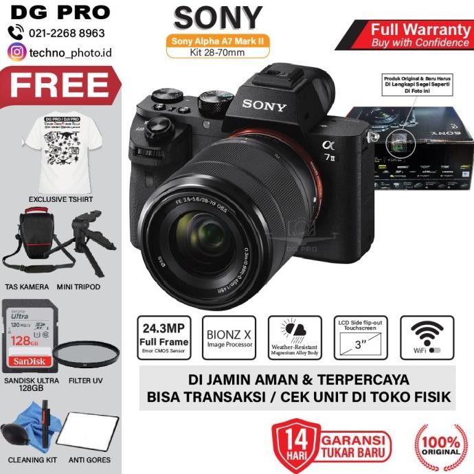 Sony Alpha A7Ii Kit Fe 28-70Mm - Alpha 7 Mark Ii - A7 Ii - A7 Mark 2
