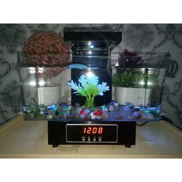 Akuarium Desktop USB 2013-D Mini Aquarium Mini Akuarium Fish Tank USB