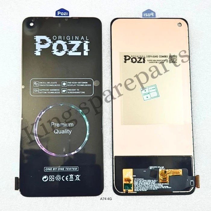 ORIGINAL POZI LCD TOUCHSCREEN OPPO A74 4G A94 A95 F19 PRO RENO 5F 6Z 7Z REALME 7 PRO REALME 8 / 8