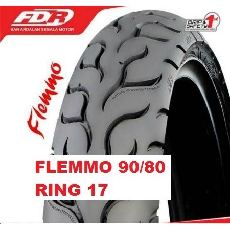 Baru Ban Fdr Flemmo Pro 90/80 Ring 17 Ban Motor Bebek Supra Satria