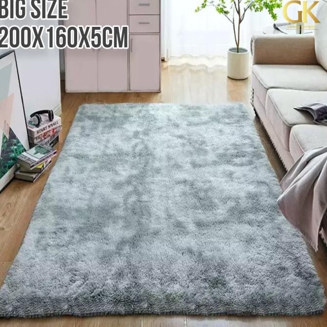 Karpet Bulu Ukuran Besar 200X160X5Cm