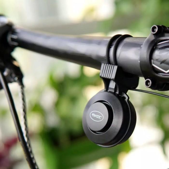 BEL KLAKSON SEPEDA ELEKTRIK WATERPROOF USB RECHARGE HORN 3SUARA BEL