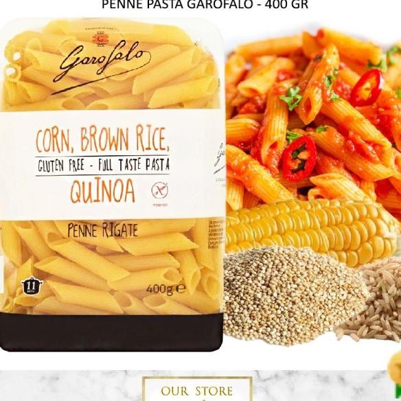 

Garofalo Corn Brown Rice Quinoa Ne Rate Gluten Free Pata 400 Gr
