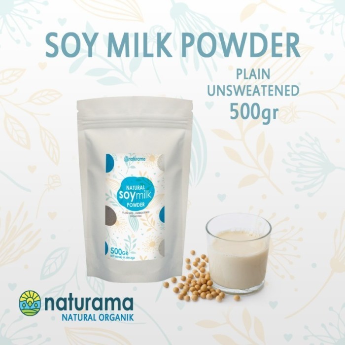 

TERLARIS TERLARIS NATURAMA SOY MILK POWDER 500 GRAM BUBUK SUSU KEDELAI ORGANIK MURAH!!! MURAH MURAH