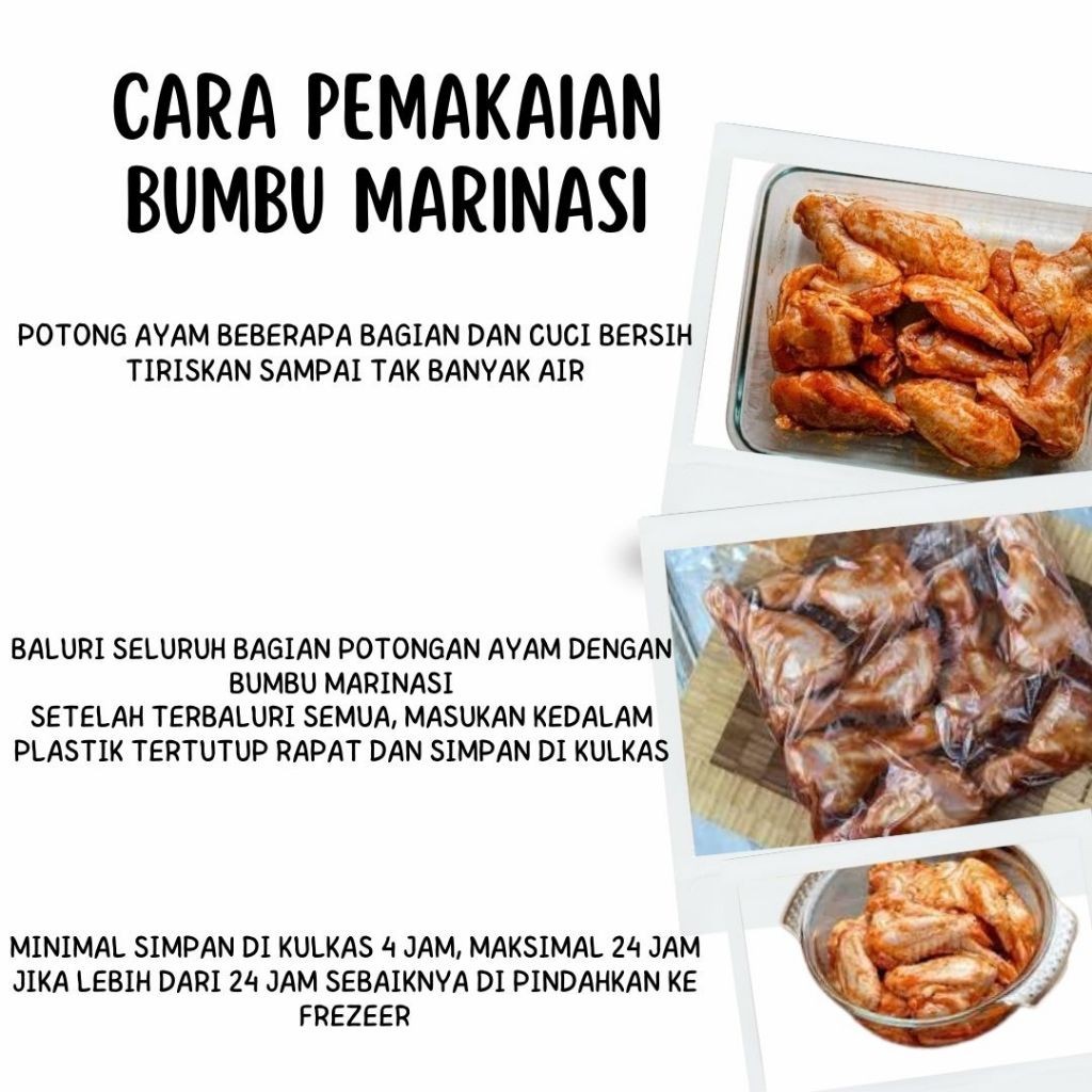 

Bumbu Marinai Fried Chien Marinai Ayam Gepre Ripi 1 G