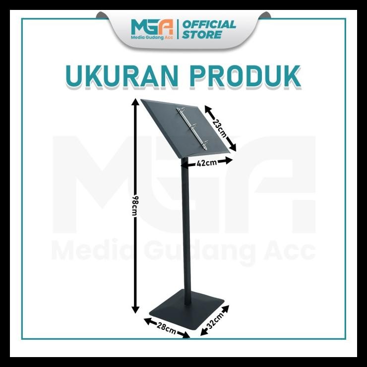 

terbaru !!! standing menu frame a3 / stand menu buku resto / rak buku menu / tempat buku menu caf restorant ready