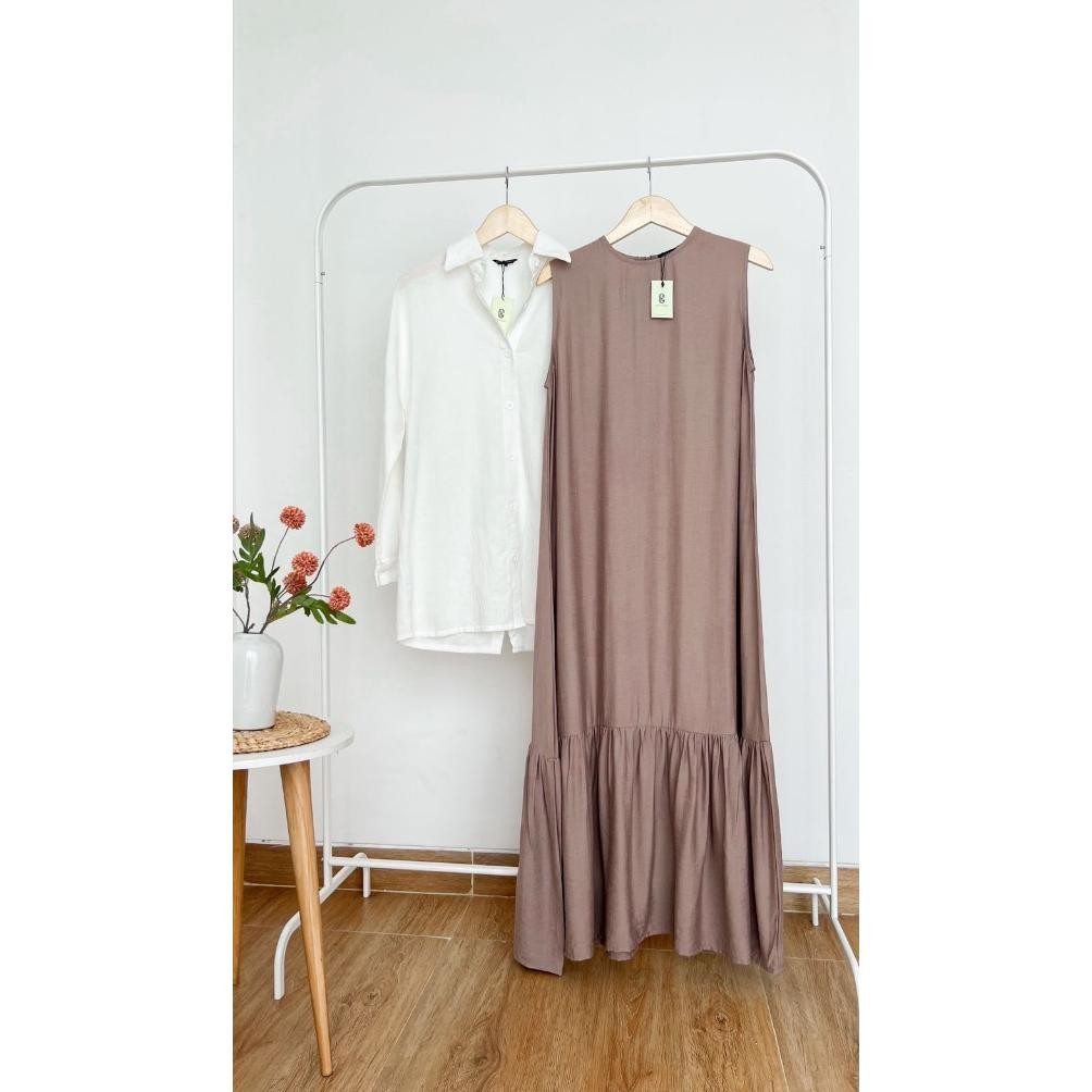 HJK COTTONKY Naima Dress | Long Dress | Korean Dress