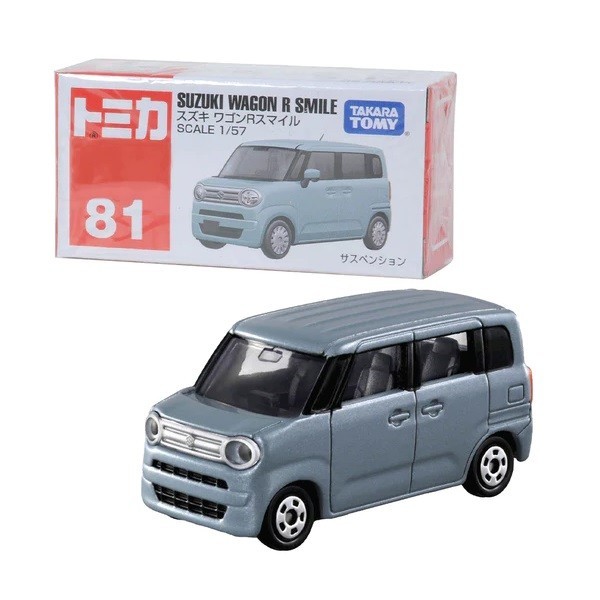 188759 TOMICA REGULER #81 SUZUKI WAGON R SMILE DIECAST TAKARA TOMY