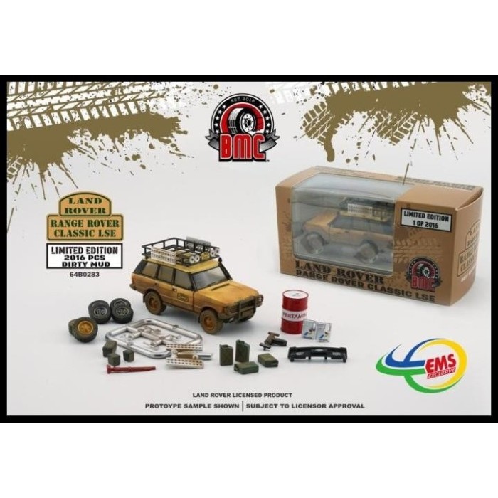 64B0283 BM CREATIONS LAND ROVER 1992 RANGE ROVER CLASSIC LSE EMS