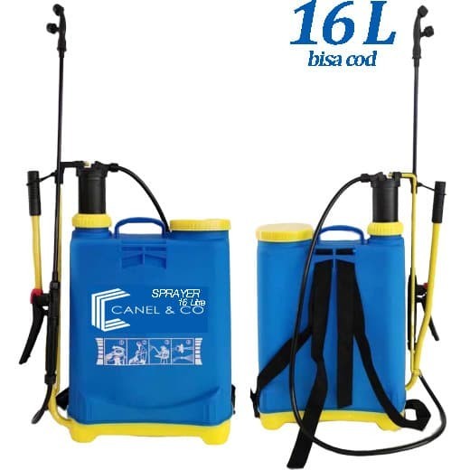 TERBARU CANEL & CO Tangki Sprayer Manual 16 Liter Alat Semprotan Hama Padi
