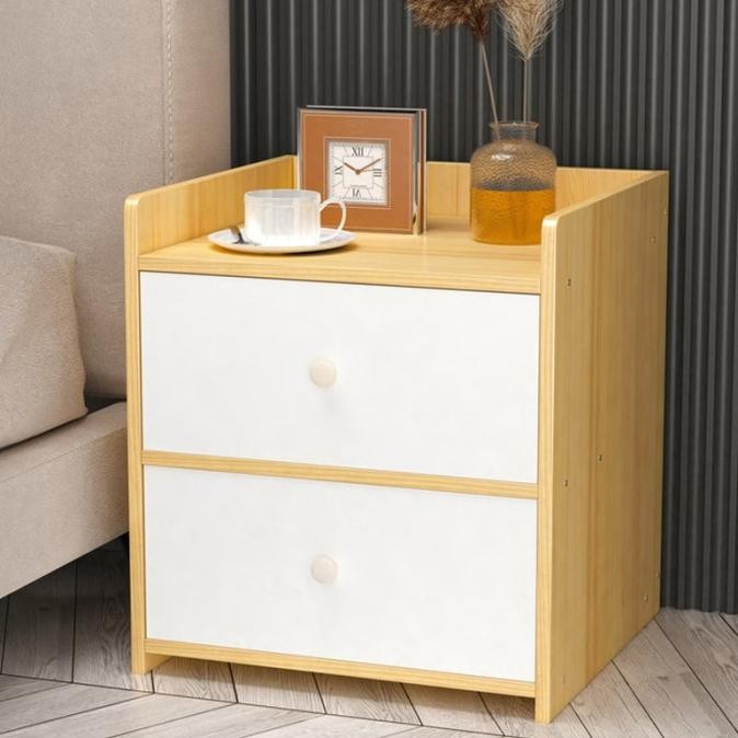 Laci Kayu Minimalis Table Laci Serbaguna Nakas Mini Aesthetic Hml309