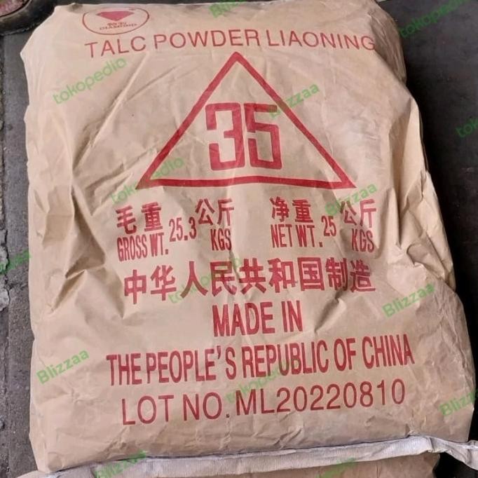 

Promo Talc Duco 25kg Talk Duco 1 sak Talek Duko Bubuk Talak Liaoning 25kg COD