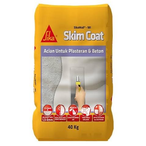 Promo Sika acian 181 skim coat 40kg COD