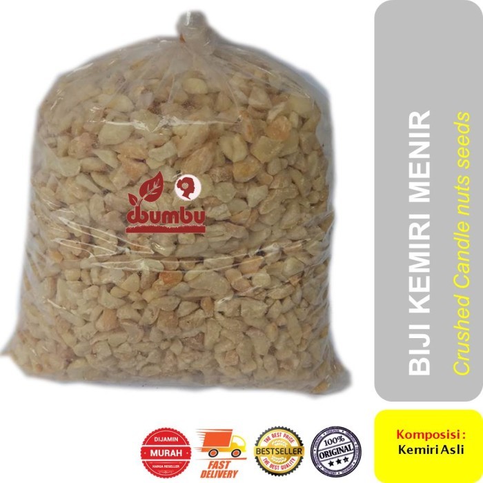 

HEMAT Biji Kemiri Menir Hancur 1000 gram