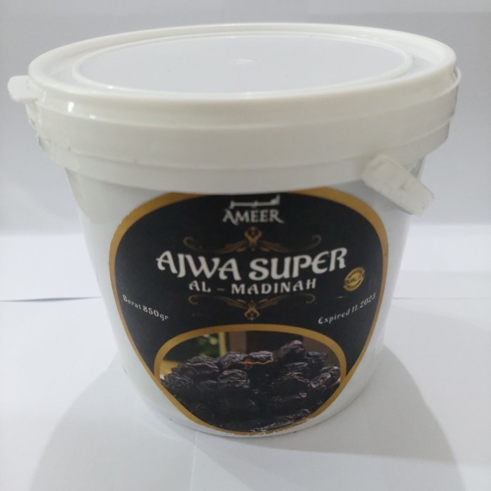 

Cuci Gudang Kurma Ajwa 850 Gr Kemasan Ember Kurma Nabi 850Gr