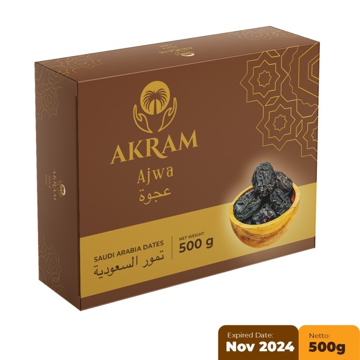 

Diskon Kurma Ajwa Akram 500 Gram
