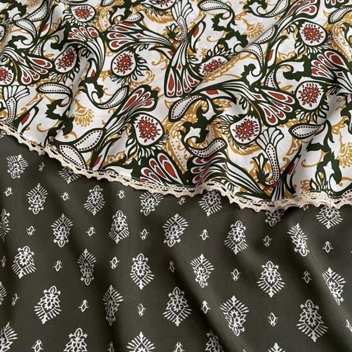 Mukena Giggles Rayon Ecovero Daily - olive lembut premium