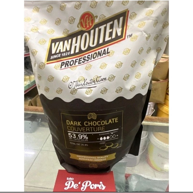 

Van Houten Dark Couverture 53.9% 1.5kg