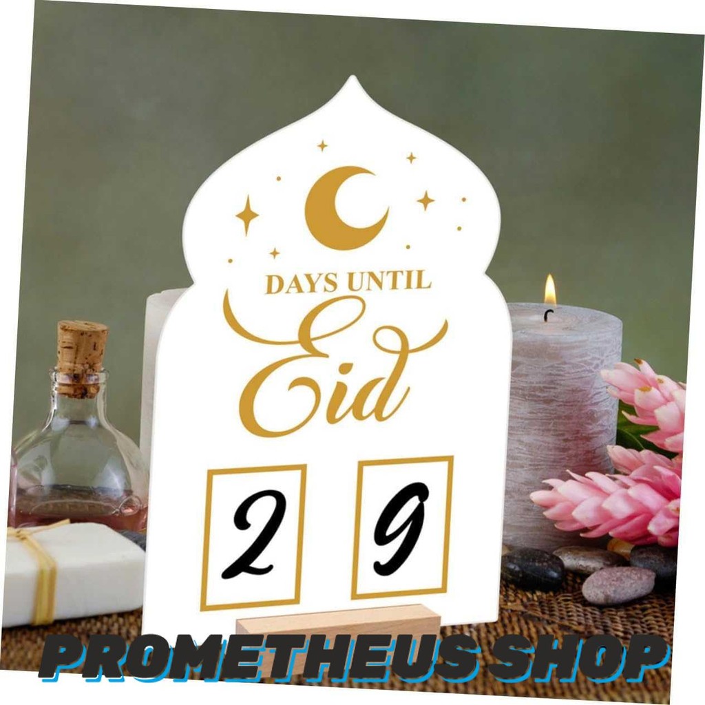 

Kalender Puasa Ramadhan TZEKING Acrylic Ramadan Calendar Decoration - TK007