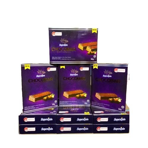 

CHOCOBAR Superquin box 90 gr 1 karton isi 24 pack Snack Hajatan Hampers