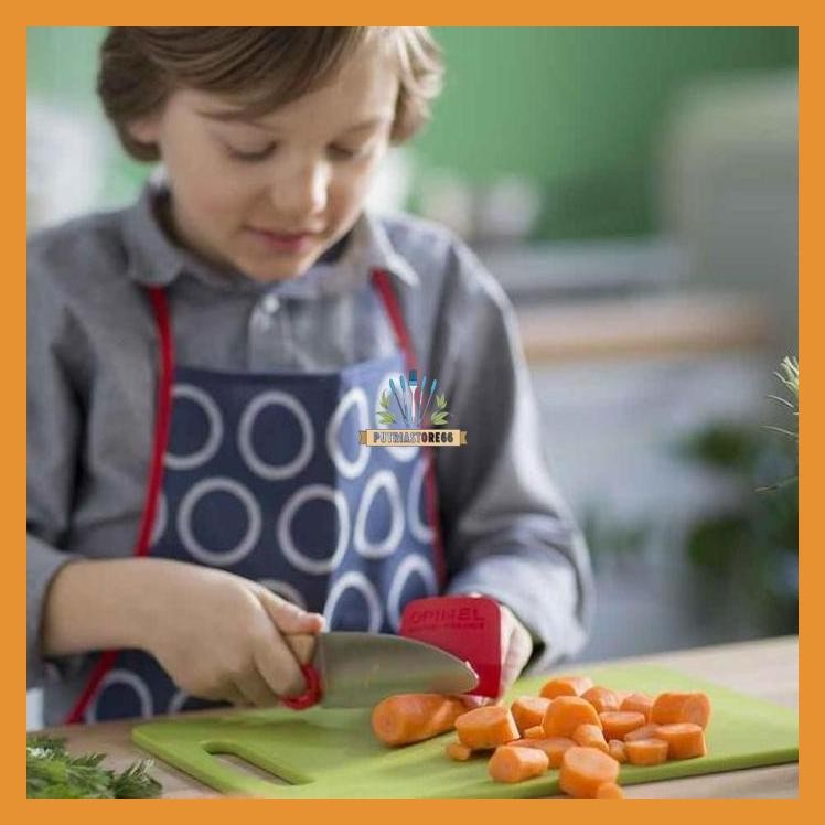 OPINEL LE PETIT CHEF KNIFE + FINGER GUARD PISAU EDUKASI ANAK