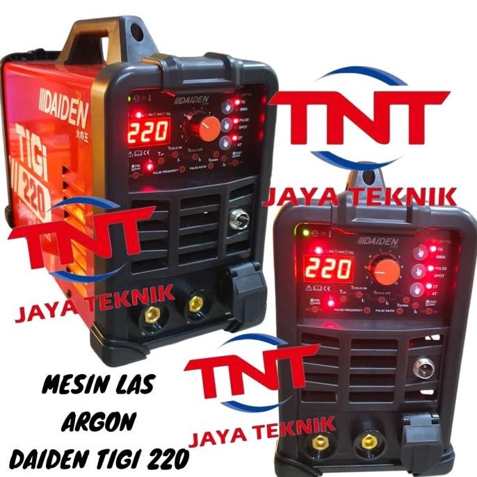 Promo MESIN LAS ARGON DAIDEN TIGI TIG 220 / TRAFO LAS ARGON DAIDEN TIGI TIG 220 200 COD