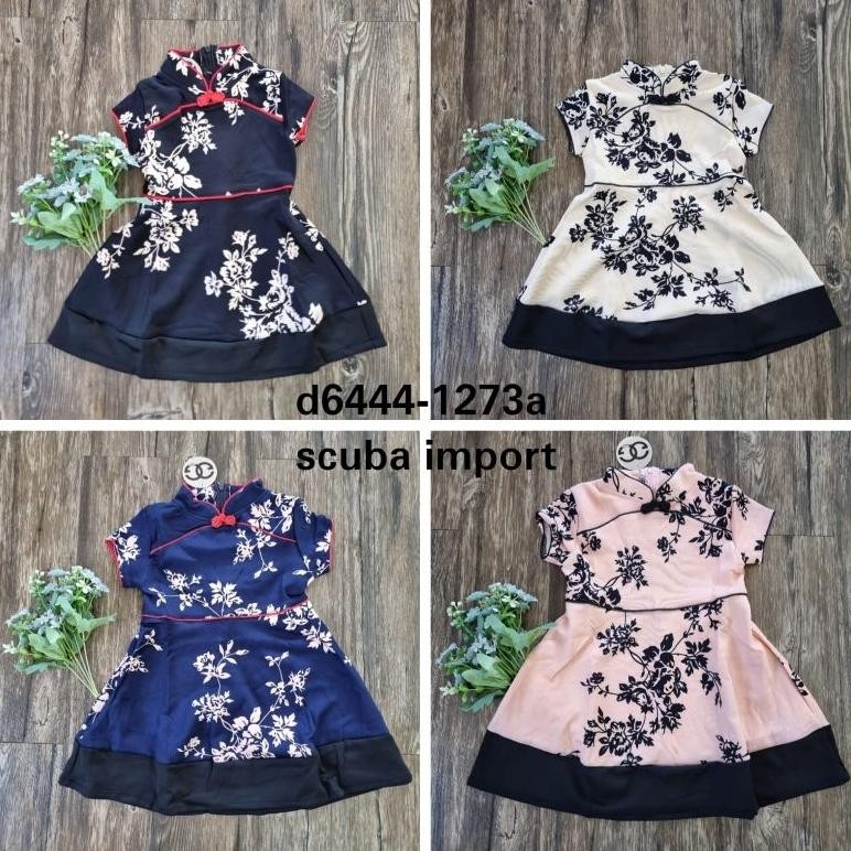CR - DRESS CHEONGSAM ANAK ANAK D6444-1273 TERLARIS